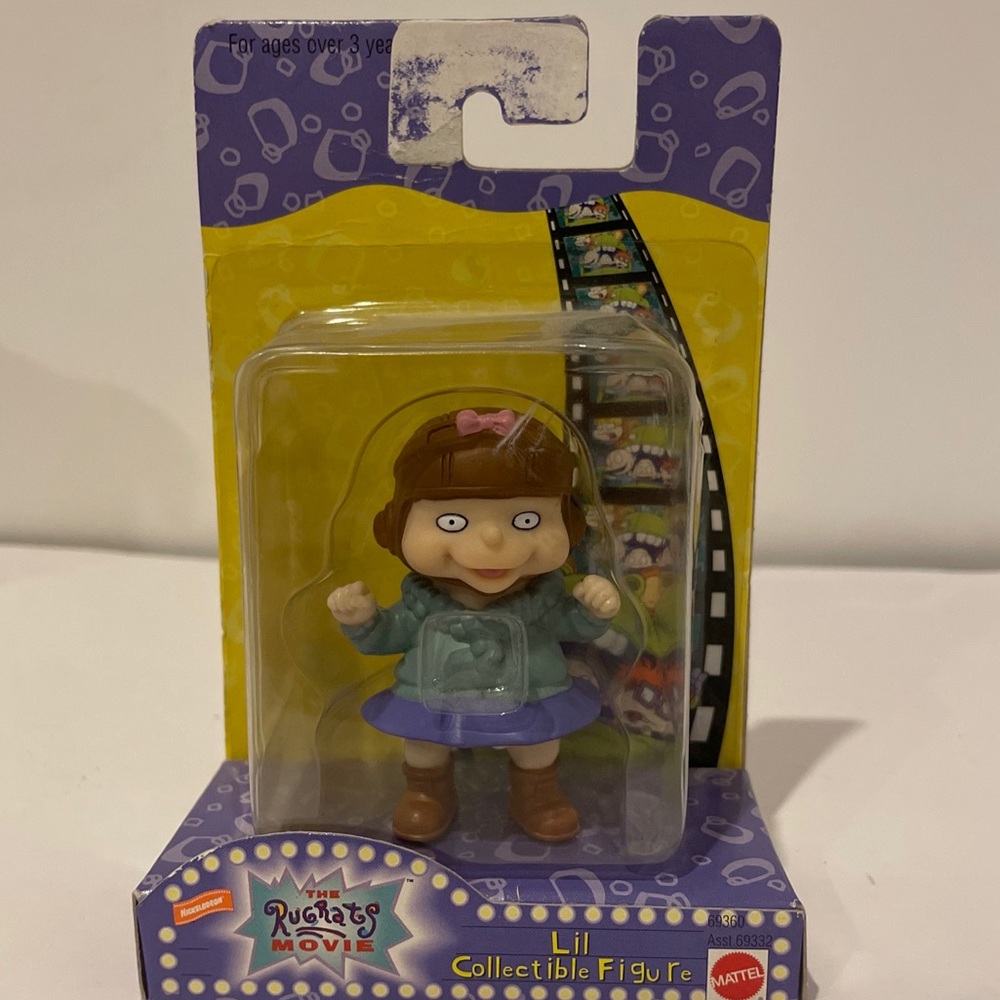 Vintage 1998 The Rugrats Movie Lil Collectible Nickelodeon Mattel Figure